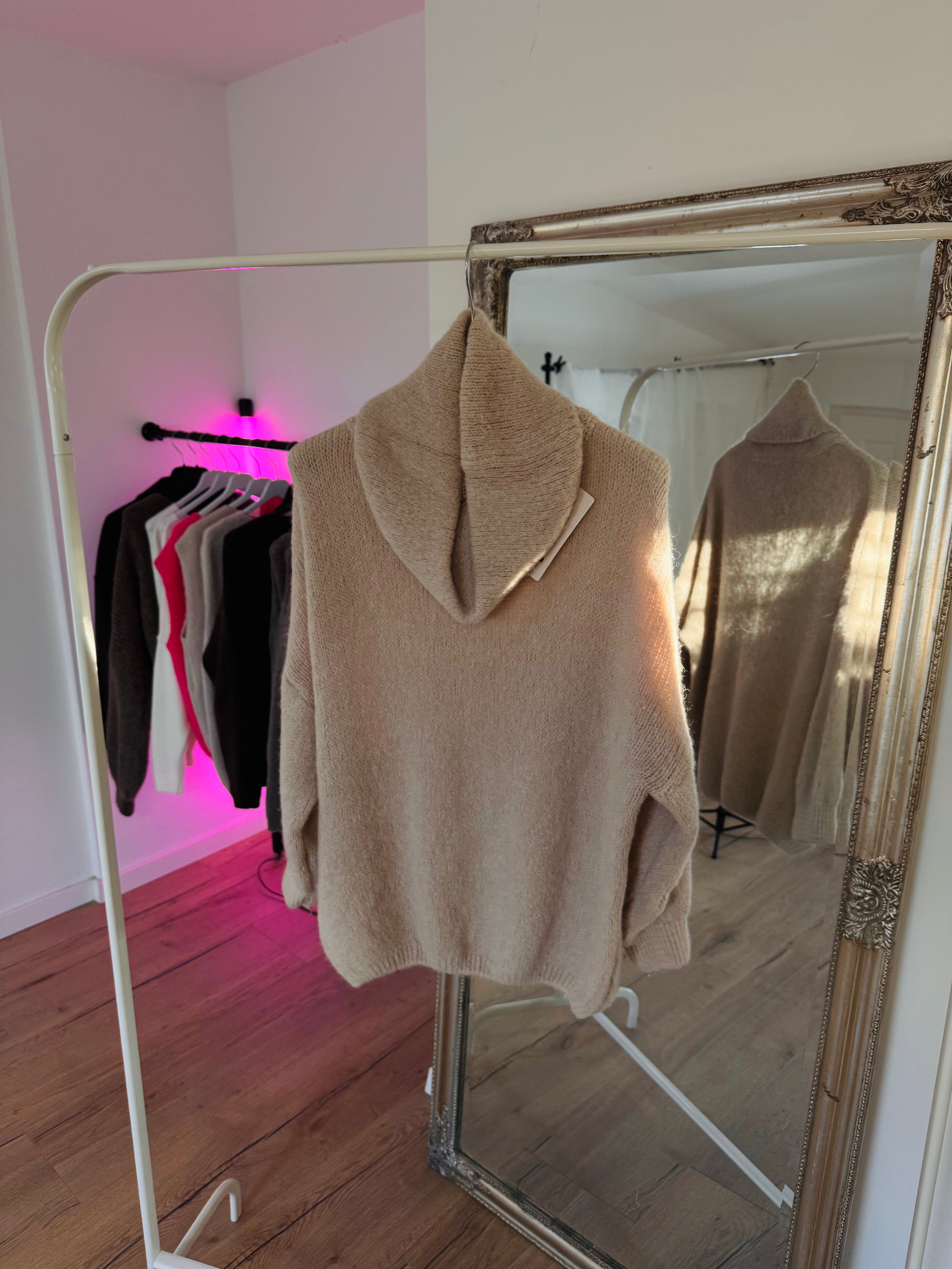 Rollkragenpullover - Wooly hug