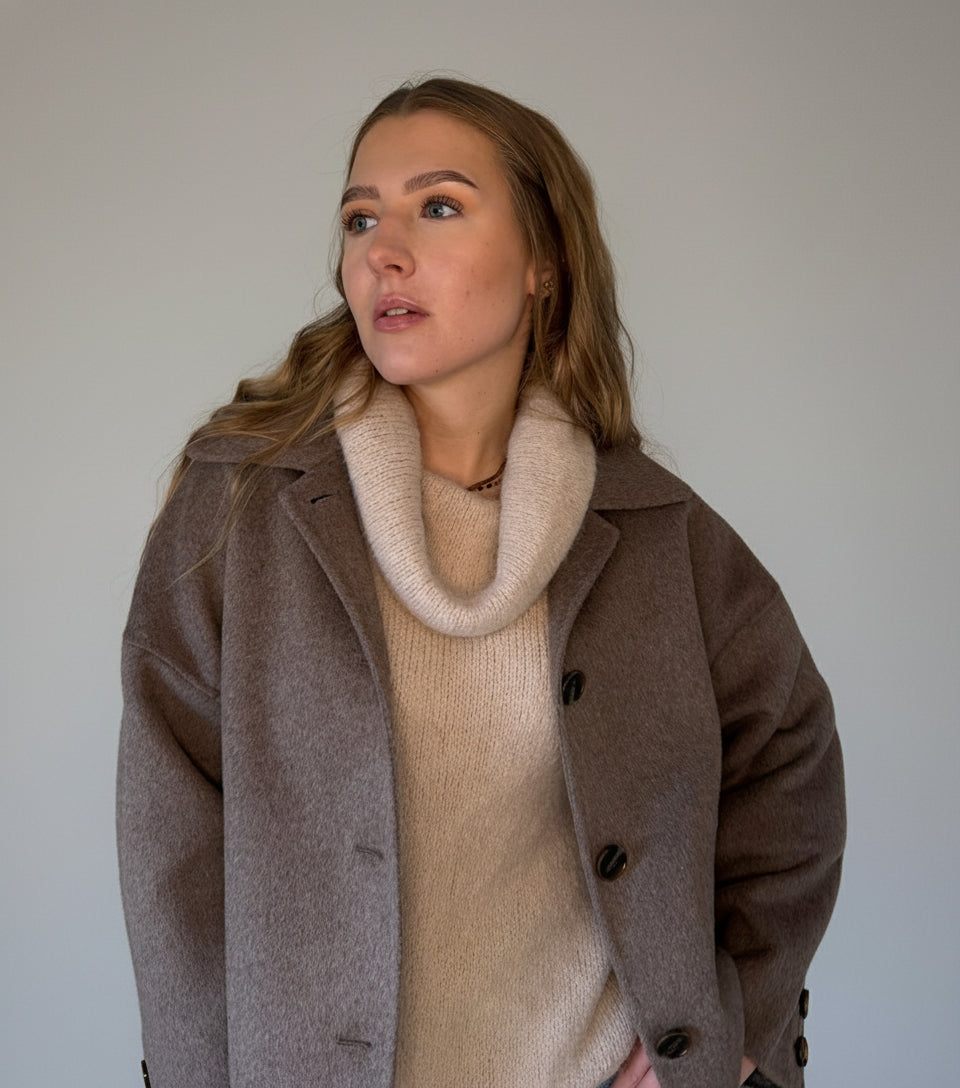 Rollkragenpullover - Wooly hug