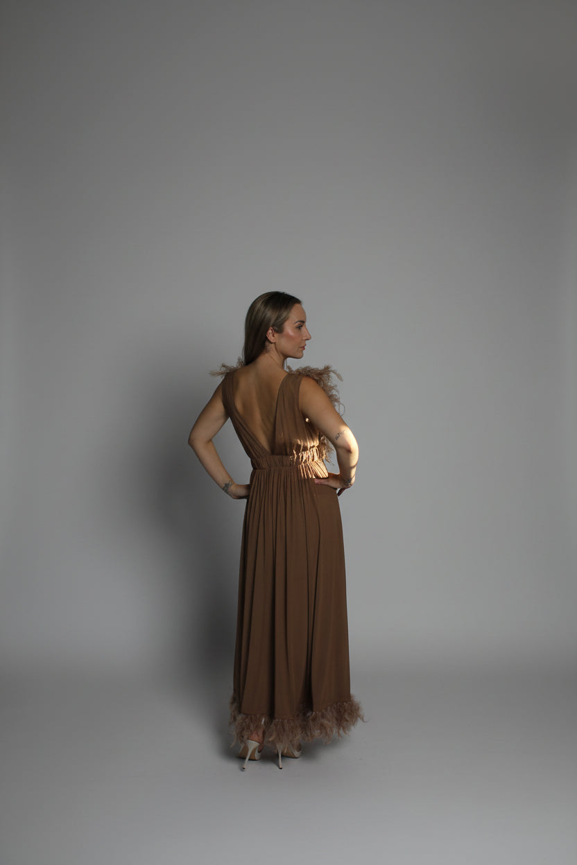 Aurelia Feather Kleid