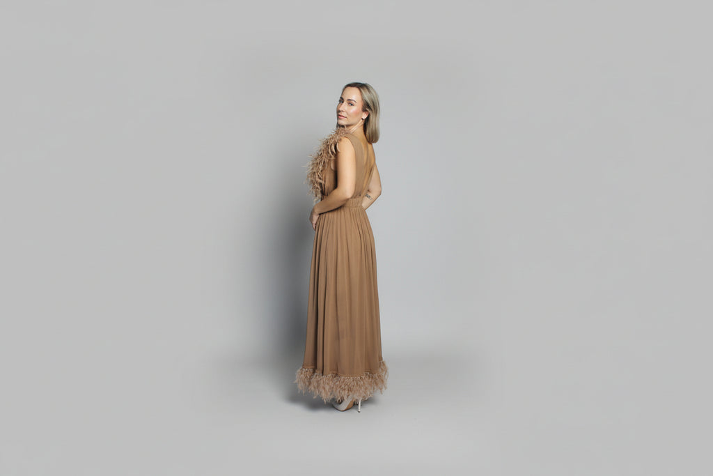 Aurelia Feather Kleid