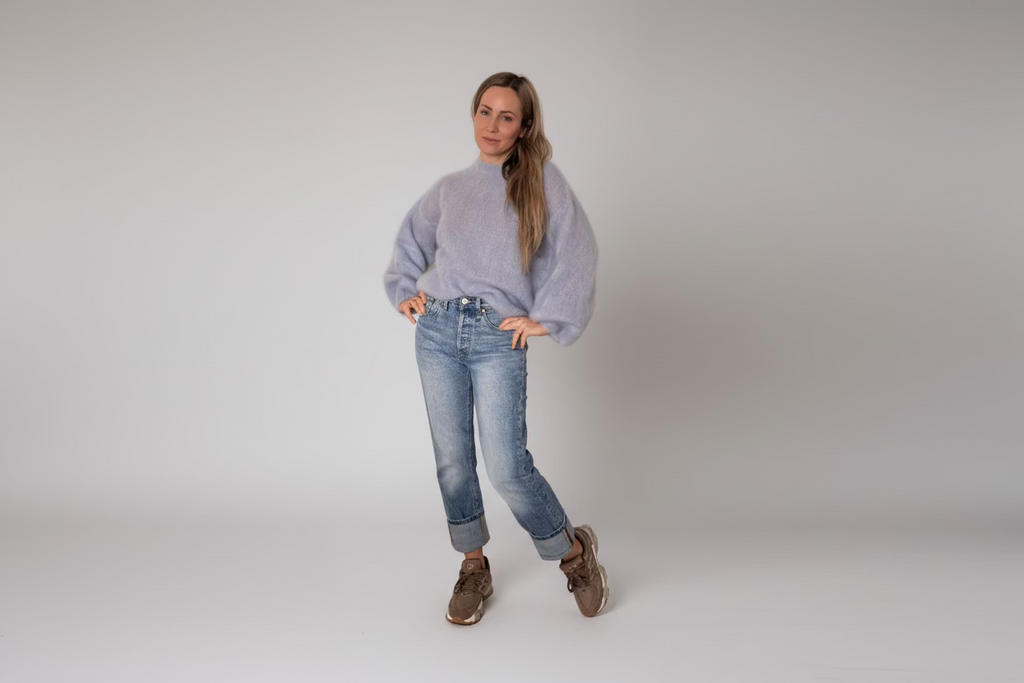 Kid Mohair Pullover