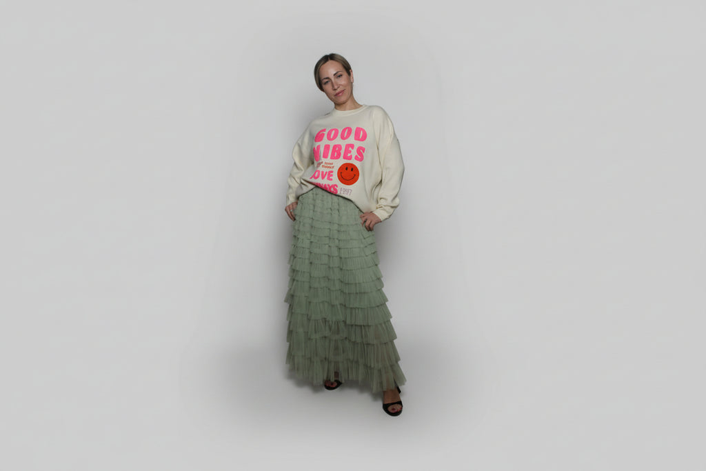 A.M.N Pullover Good Vibes